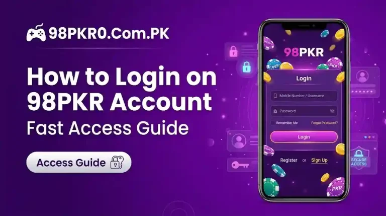 Login on 98PKR